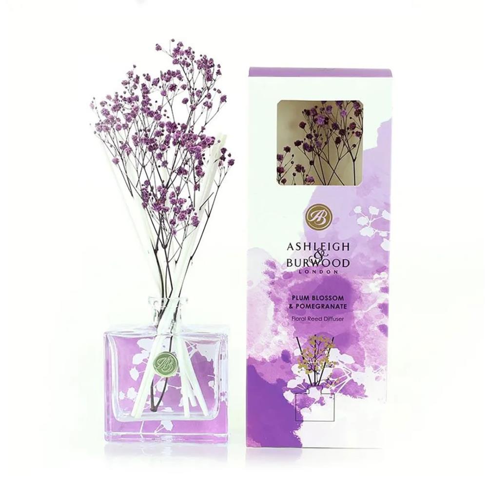 Ashleigh & Burwood Plum Blossom & Pomegranate Life In Bloom Floral Reed Diffuser £23.85
